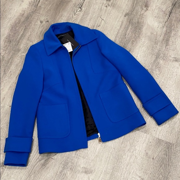 Zara Jackets & Blazers - NWT Zara - Cobalt Blue Coat